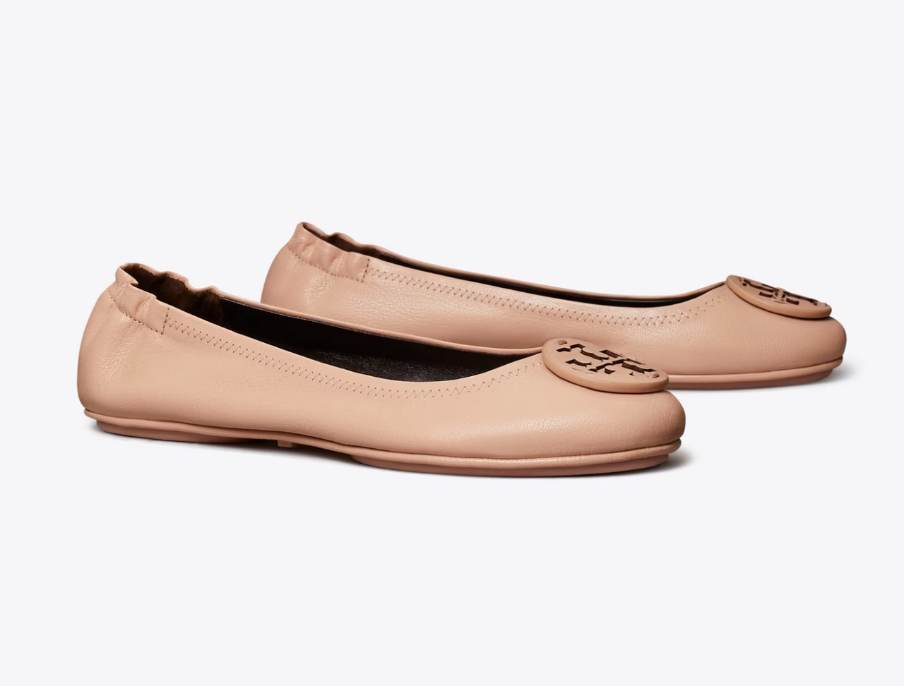 ★TORY BURCH★Minnie Travel Ballet Flats★Pink Brick Minnie Travel Ballet Flat - Pink Brick - Monkee's of Bluffton